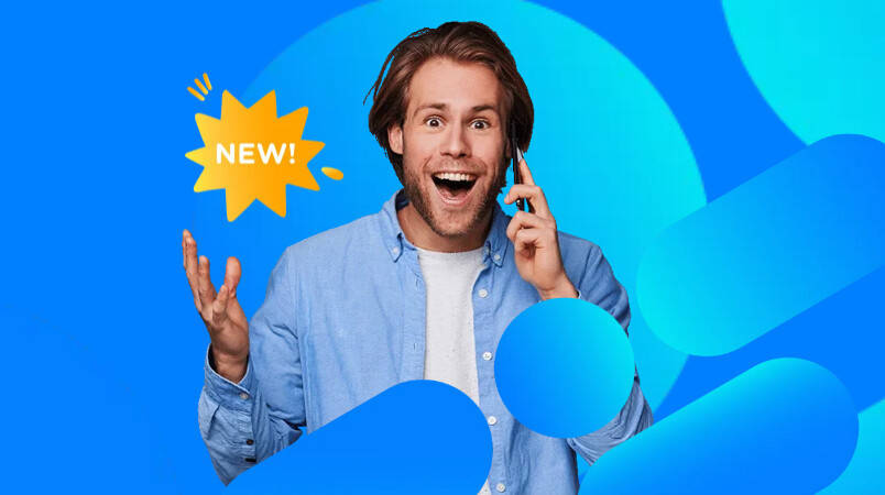 New Voice in Mobile Service Cloud happy men calling