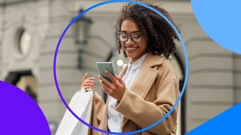 women-shopping-phone-personalisation