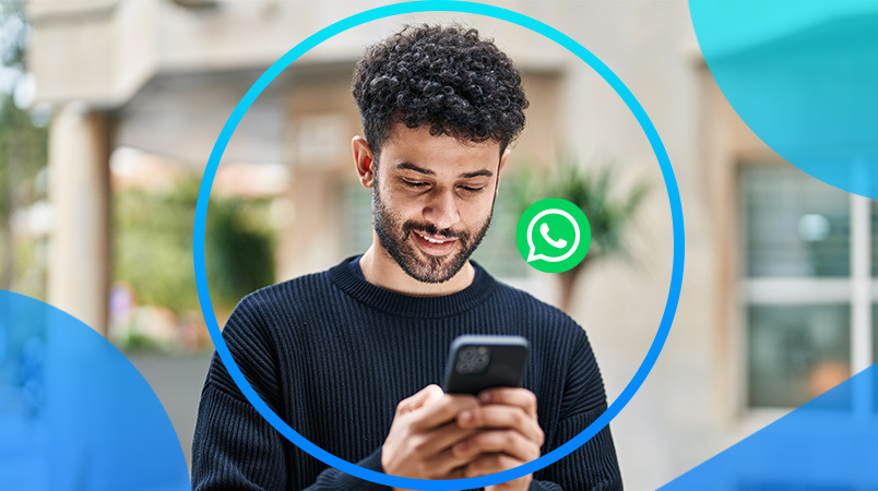 whatsapp-business-man-on-phone