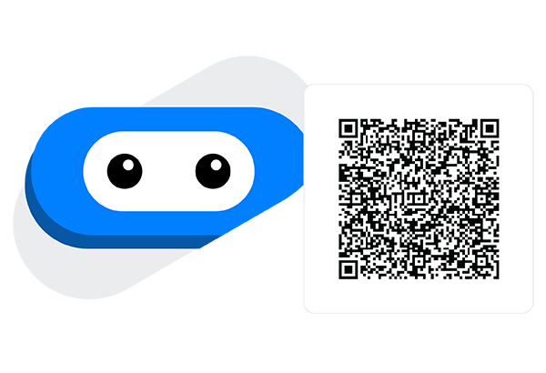 chatbot with qr code
