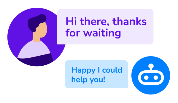AI customer service chatbot service is always ons