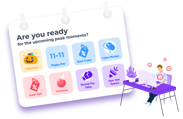New engage blog about peak moments in ecommerce calander