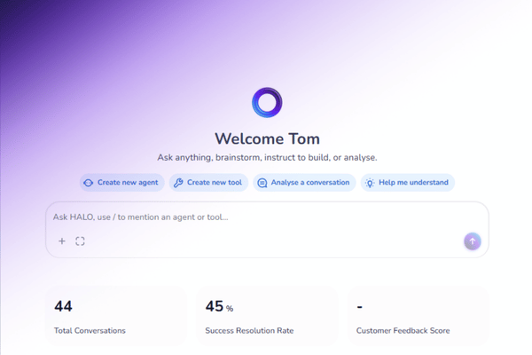 Nieuw: Ask HALO, de AI-assistent die je agents bouwt, verbetert en onderhoudt