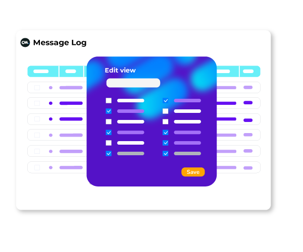 message log platform hero