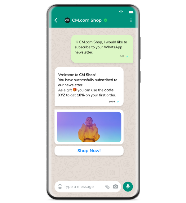 WhatsApp - Newsletters and Announcements