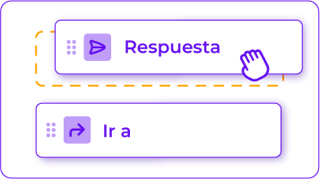 drag-and-drop conversational IA cloud