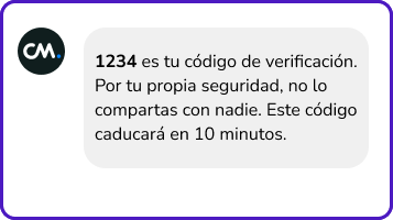 actualizaciones de pedidos vía sms