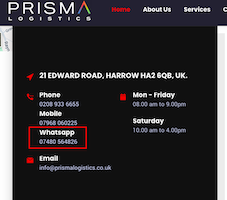 Prisma logistics