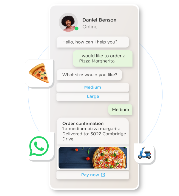 whatsapp business conversational commerce message